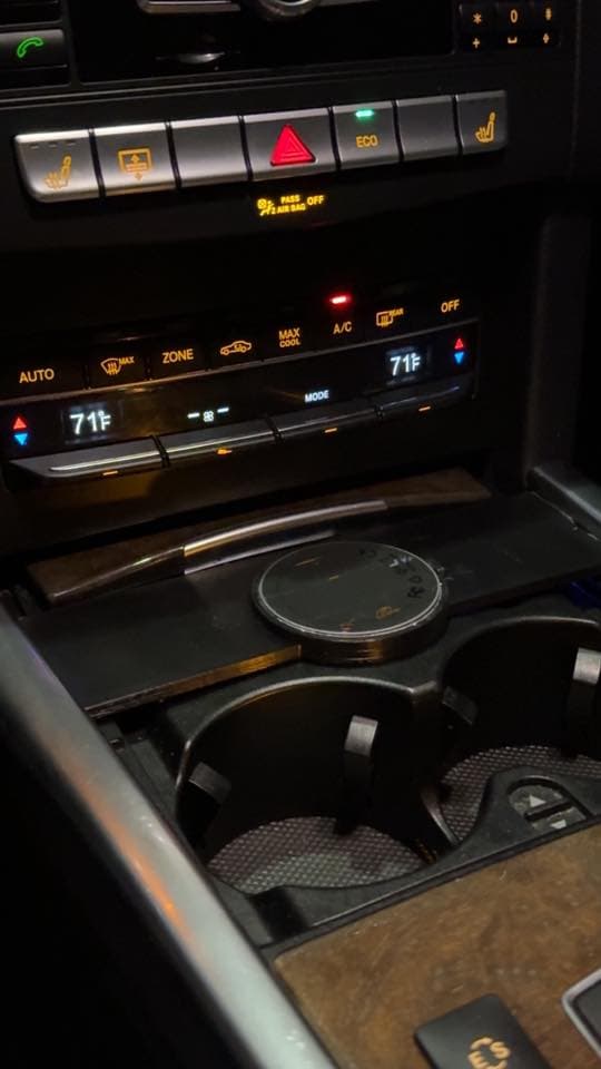 Ashtray MagSafe Charger Mount