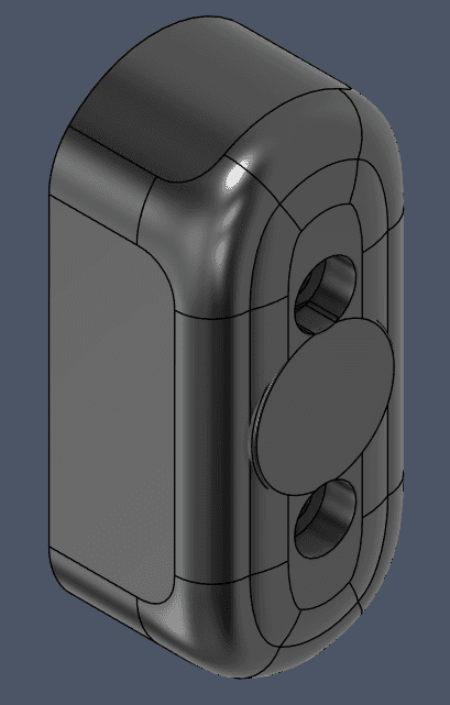 Rear-Door Magnetic Bumper Housing