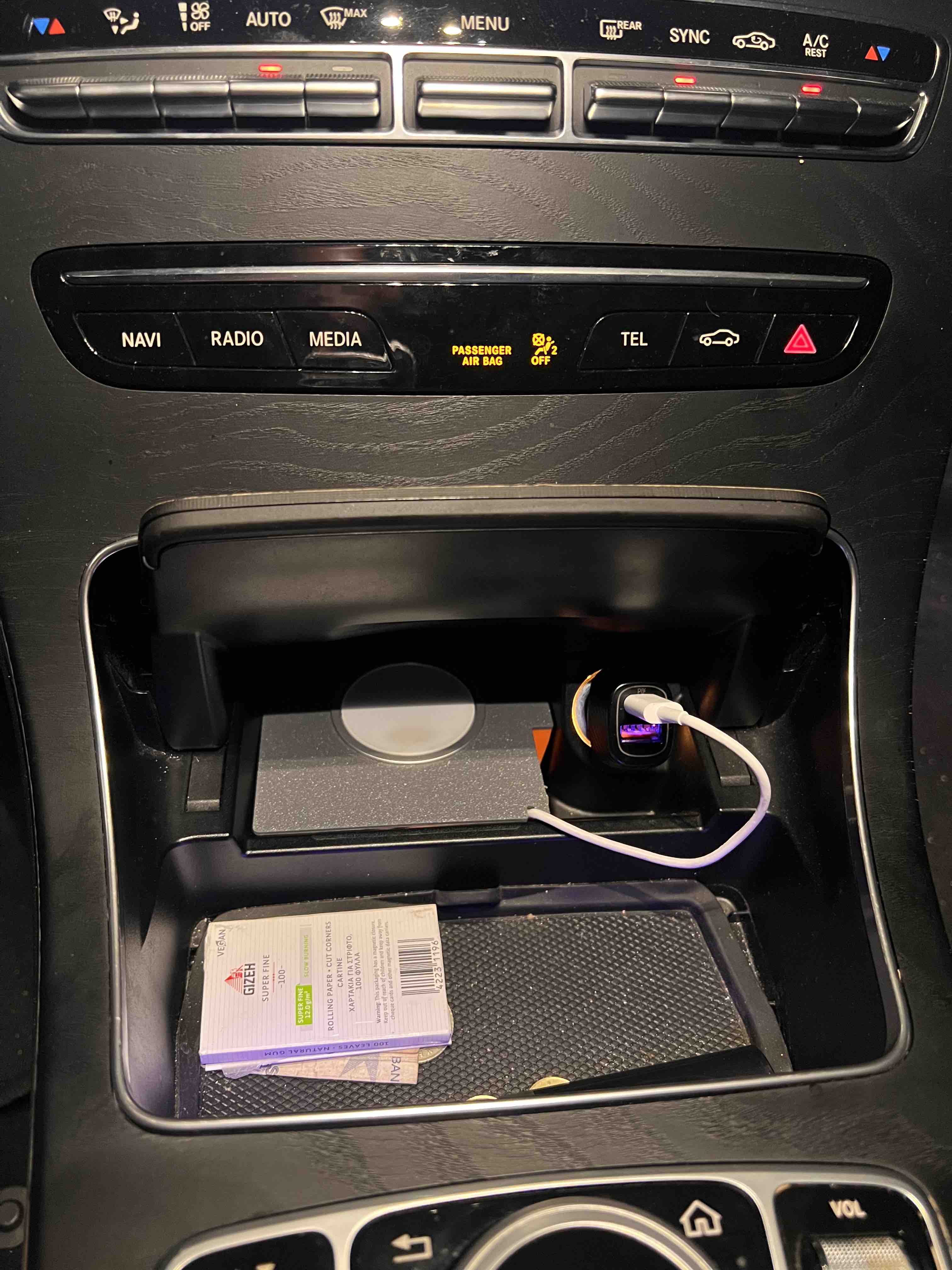 Ashtray MagSafe Charger Mount