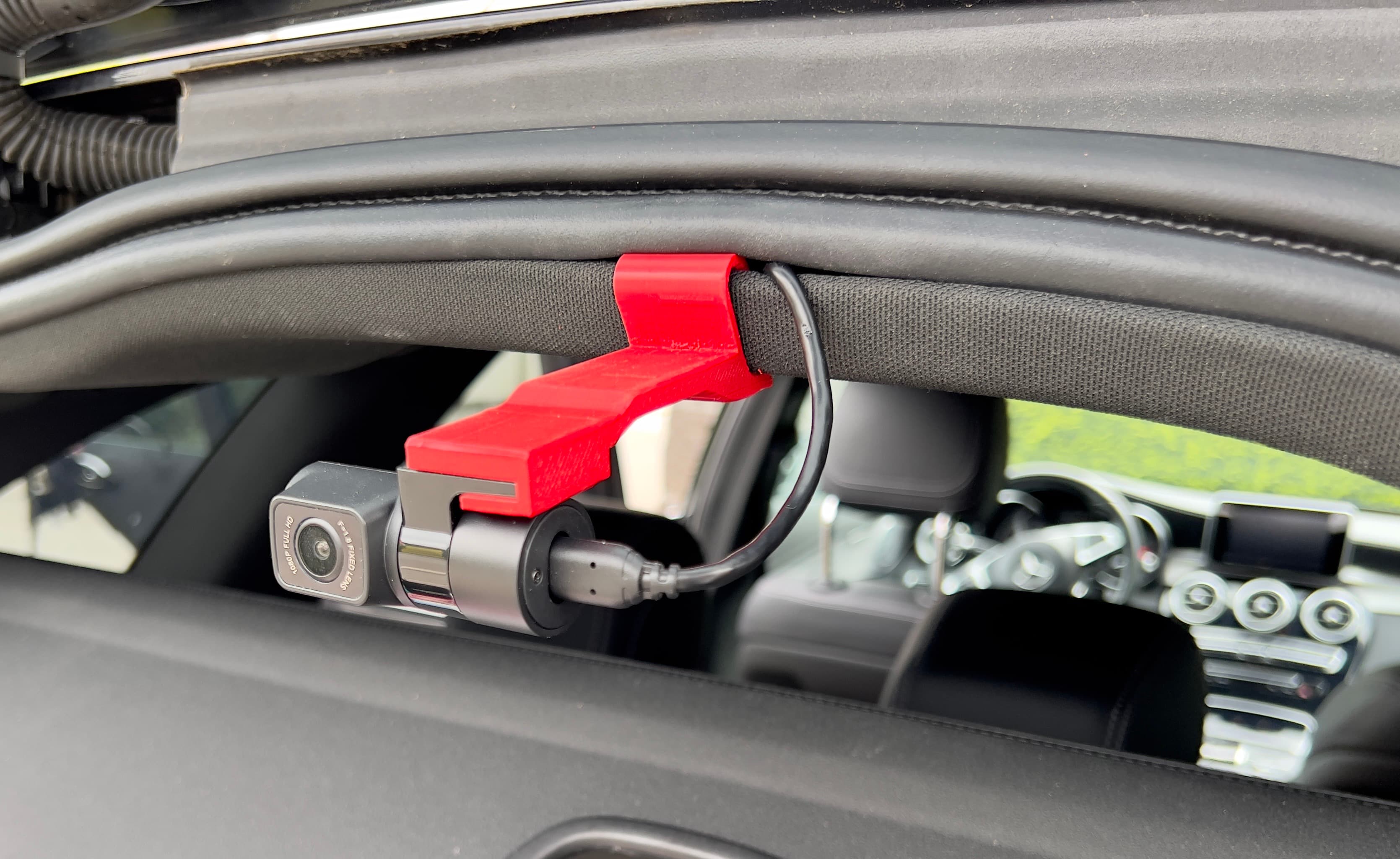 Rear Dash-Camera Headliner Mount