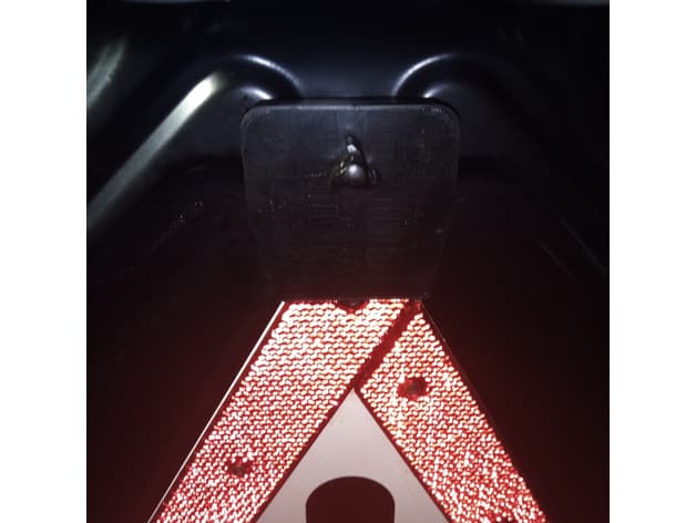 Boot-Lid Warning-Triangle Holder