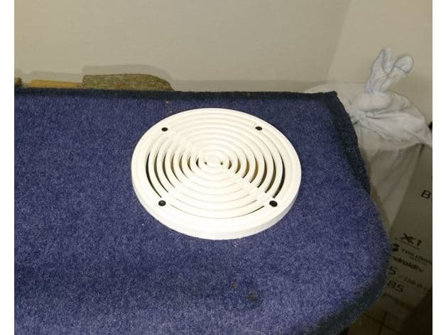 Rear Speaker Grille for Visaton FR 13