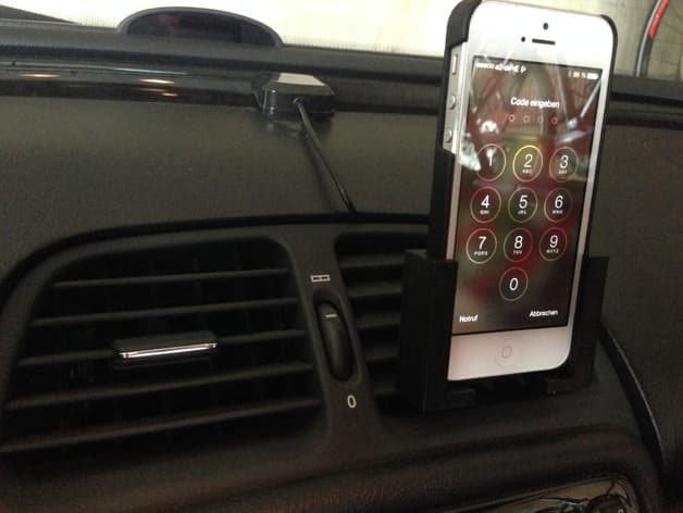 Vent-Grille Phone Cradle