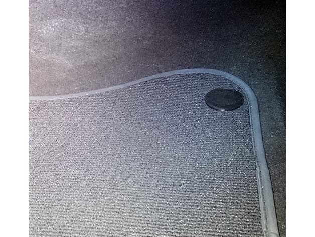 Floor-Mat Retaining Clip Set