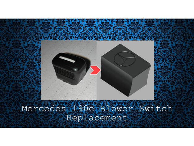 Blower-Control Switch Cap