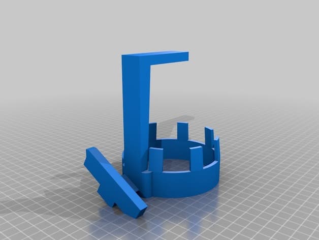 Console-Mounted Cup Holder