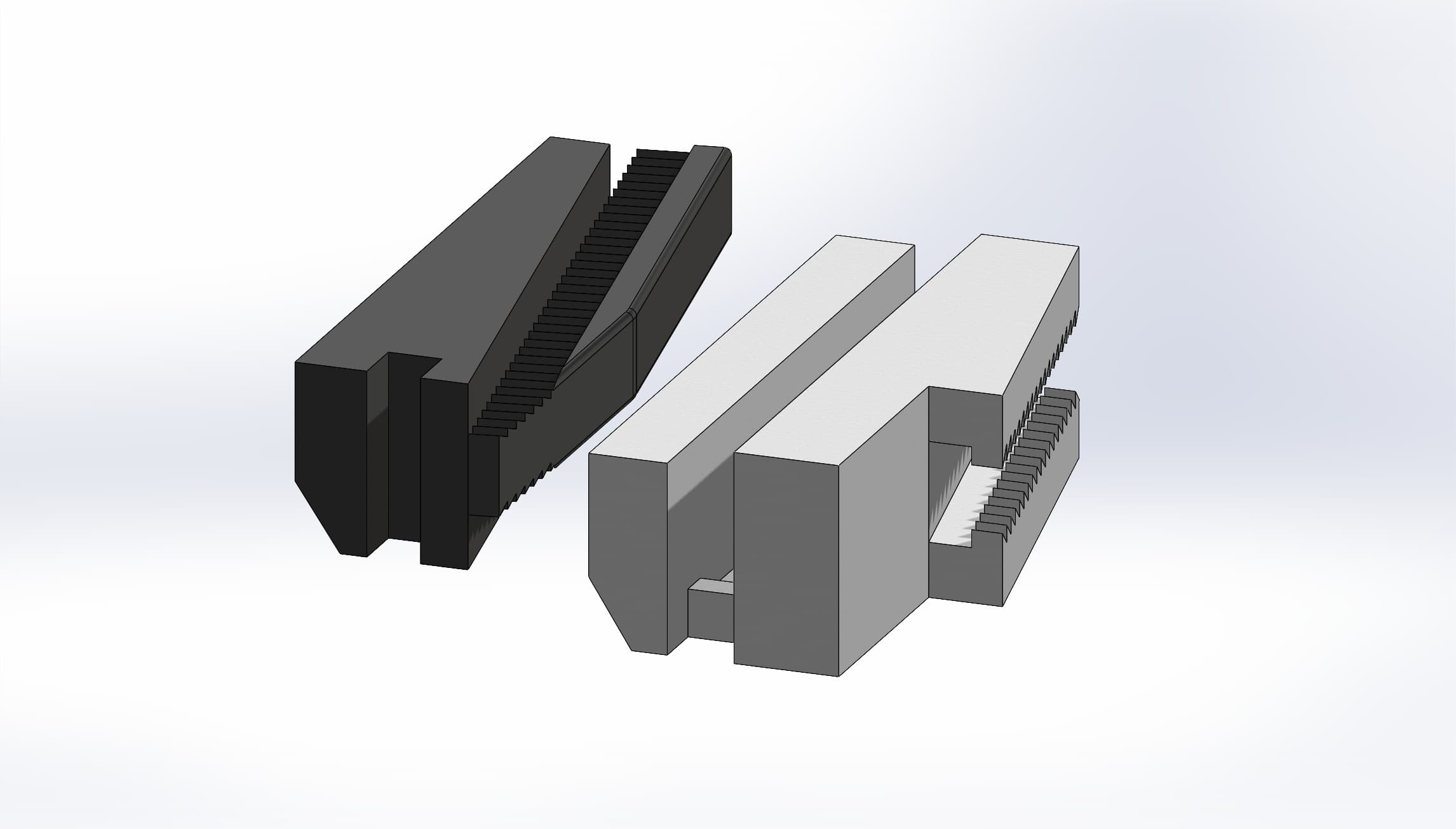Roof-Moulding Retaining Clip Pair