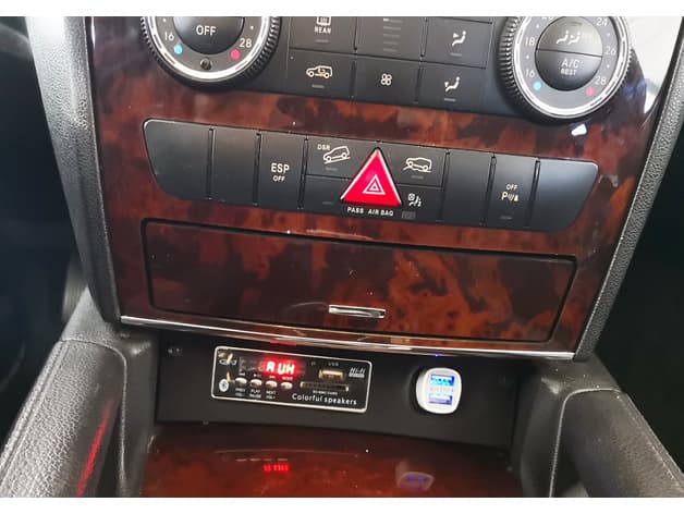 Ashtray-Replacement Multimedia Panel