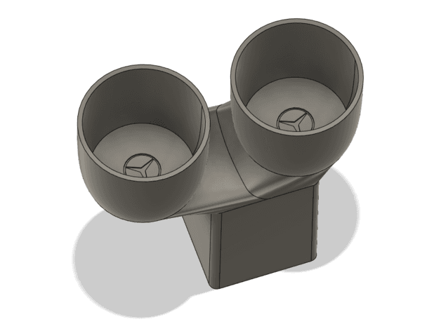 Centre-Console Dual Cup Holder